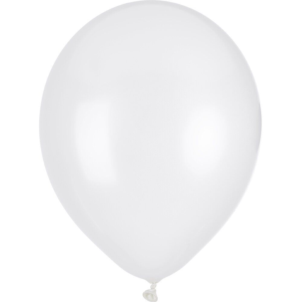 Ballon blanc doré argenté x50
