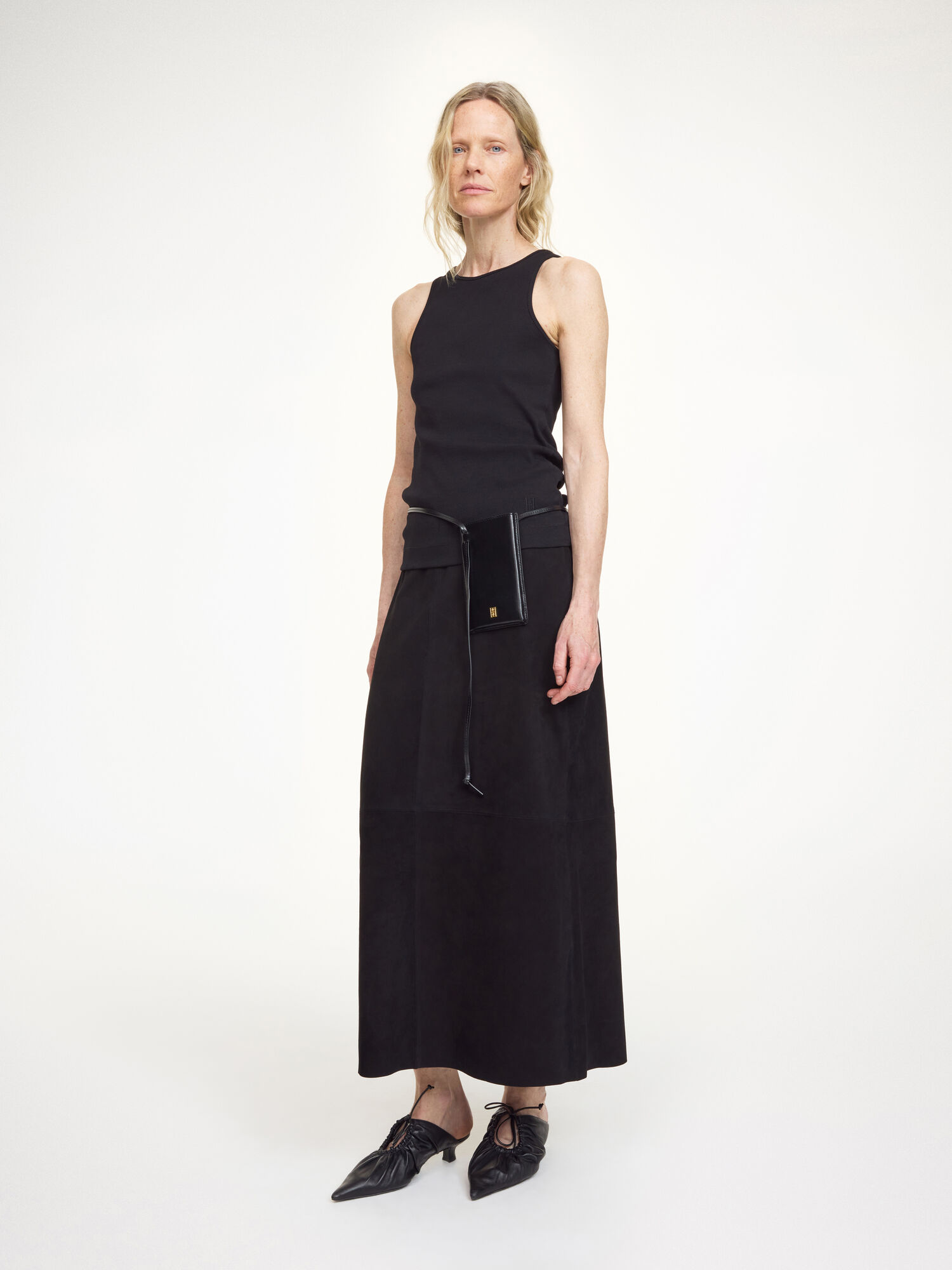 Palomie Suede maxinederdel