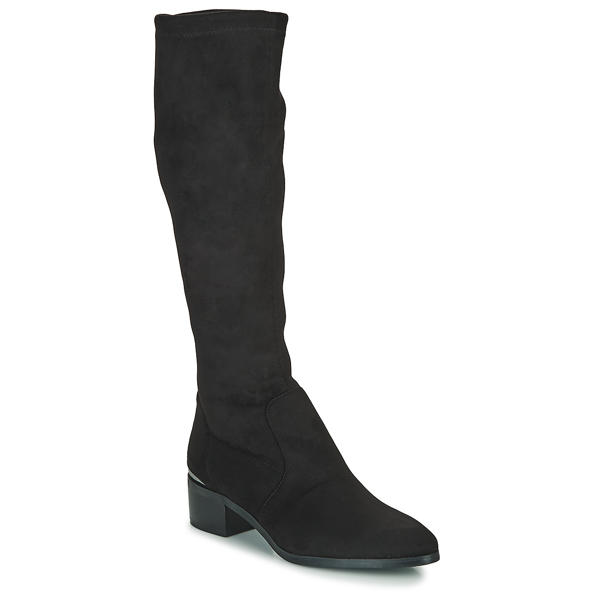 JB Martin - JOLIE - Canvas / Suede / Stretch / Black