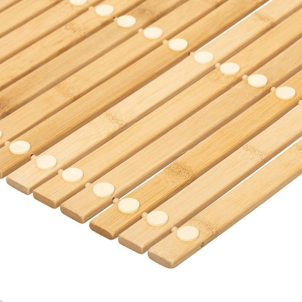 - Caillebotis à rouler bambou 40x60cm