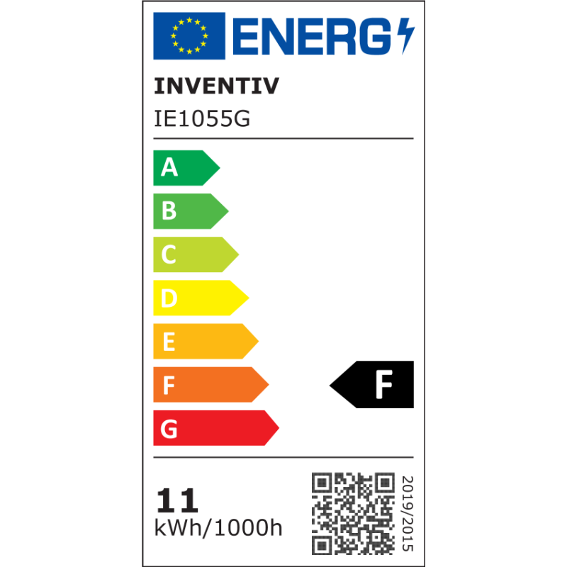Ampoule LED classique E27 11 W 1055 lm blanc chaud INVENTIV