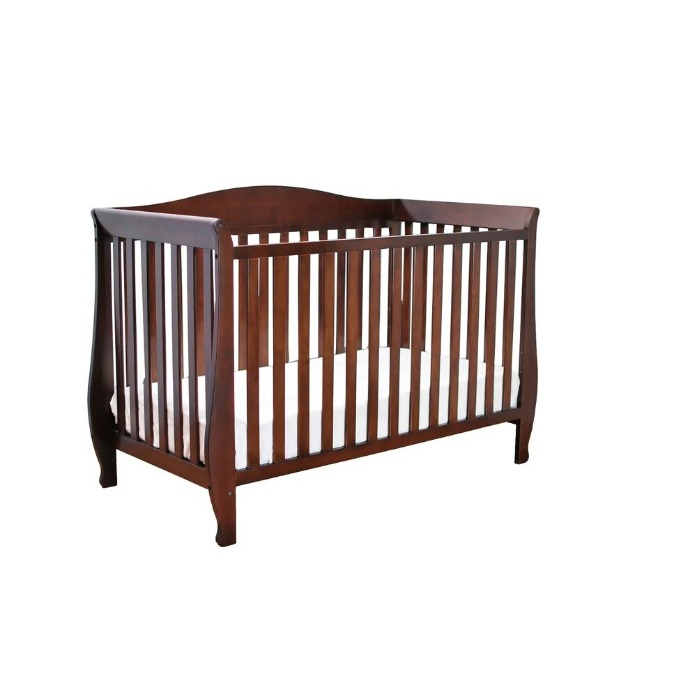 Mikaila Waverly Espresso 4-in-1 Convertible Crib