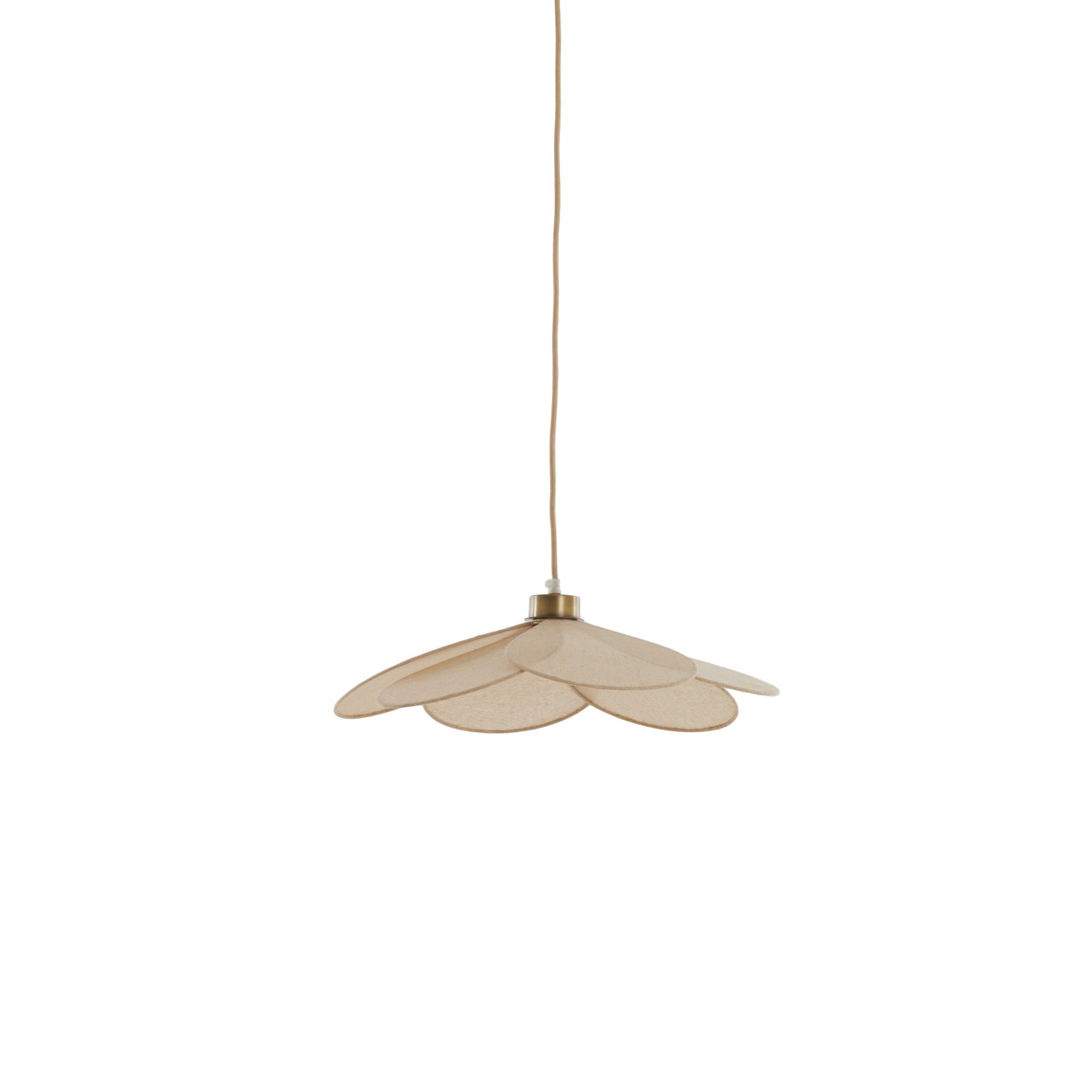 Light & Living hanglamp Fyano - bruin - Ø46cm