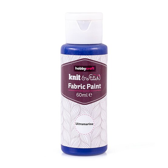 Ultramarine Fabric Paint 60ml