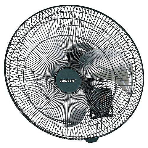 Fanelite - Ventilateur mural 45T-W - Diamètre 45 cm - 3 vitesses - Oscillant ou fixe - Professionnel - Fort débit d'air