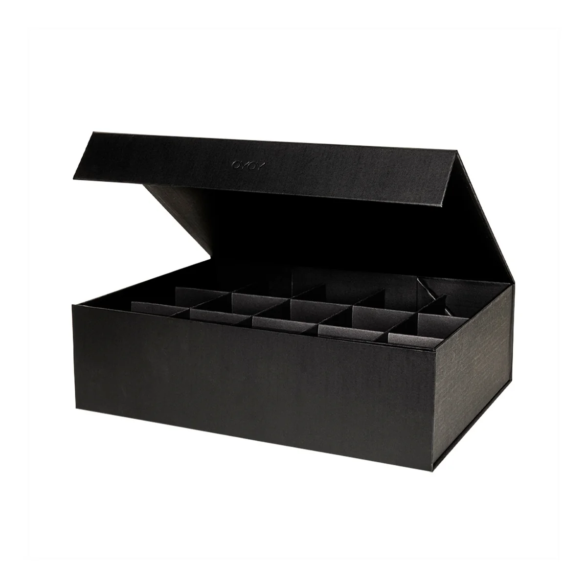 OYOY - Hako Weihnachts-Aufbewahrungsbox, schwarz