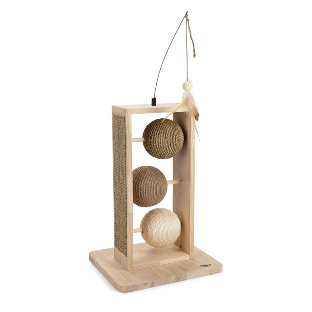 Designed by Lotte Wooden Lomax Scratching Ball