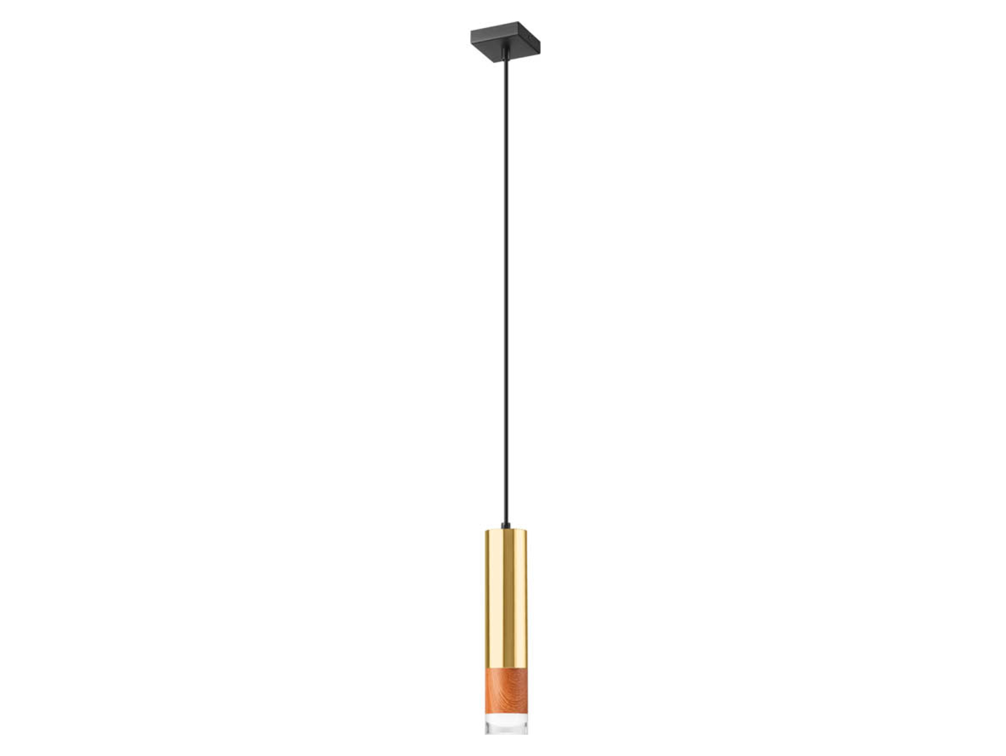 Lampa wisząca Aurelia metalowa złota