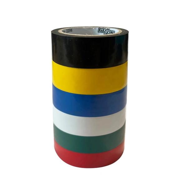 Isolierband, Kunststoff (PVC), BxHxT: 5,2 x 1,8 x 5,2 cm
