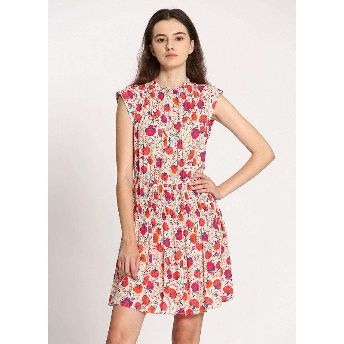 Robe sans manches, imprimé fruit