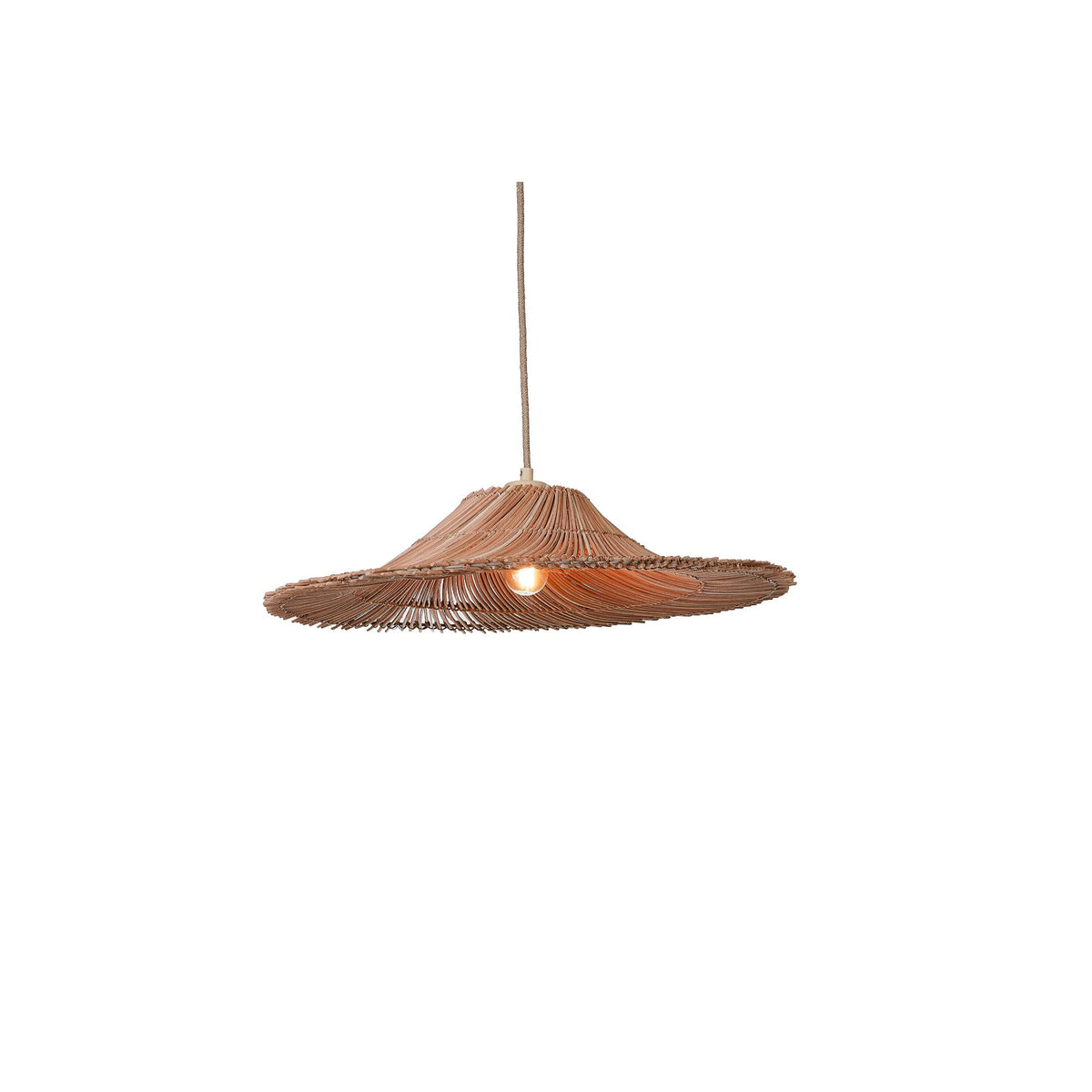 GOOD&MOJO hanglamp CANCUN - bruin - Ø53cm