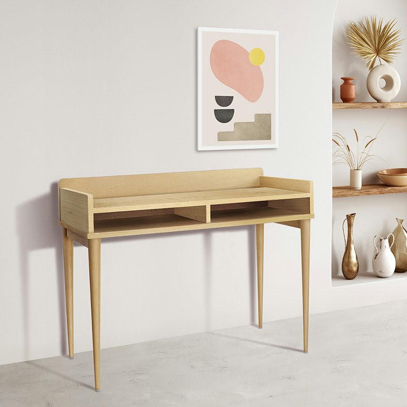 ROCK - Bureau compact en chene naturel