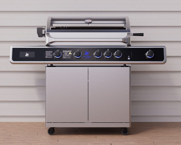 Beefmaster Deluxe T-Series 4 Burner BBQ