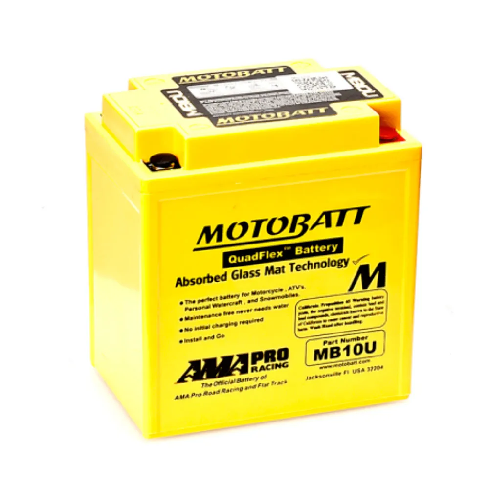 Motobatt MB10U 12V 14.5AH AGM battery