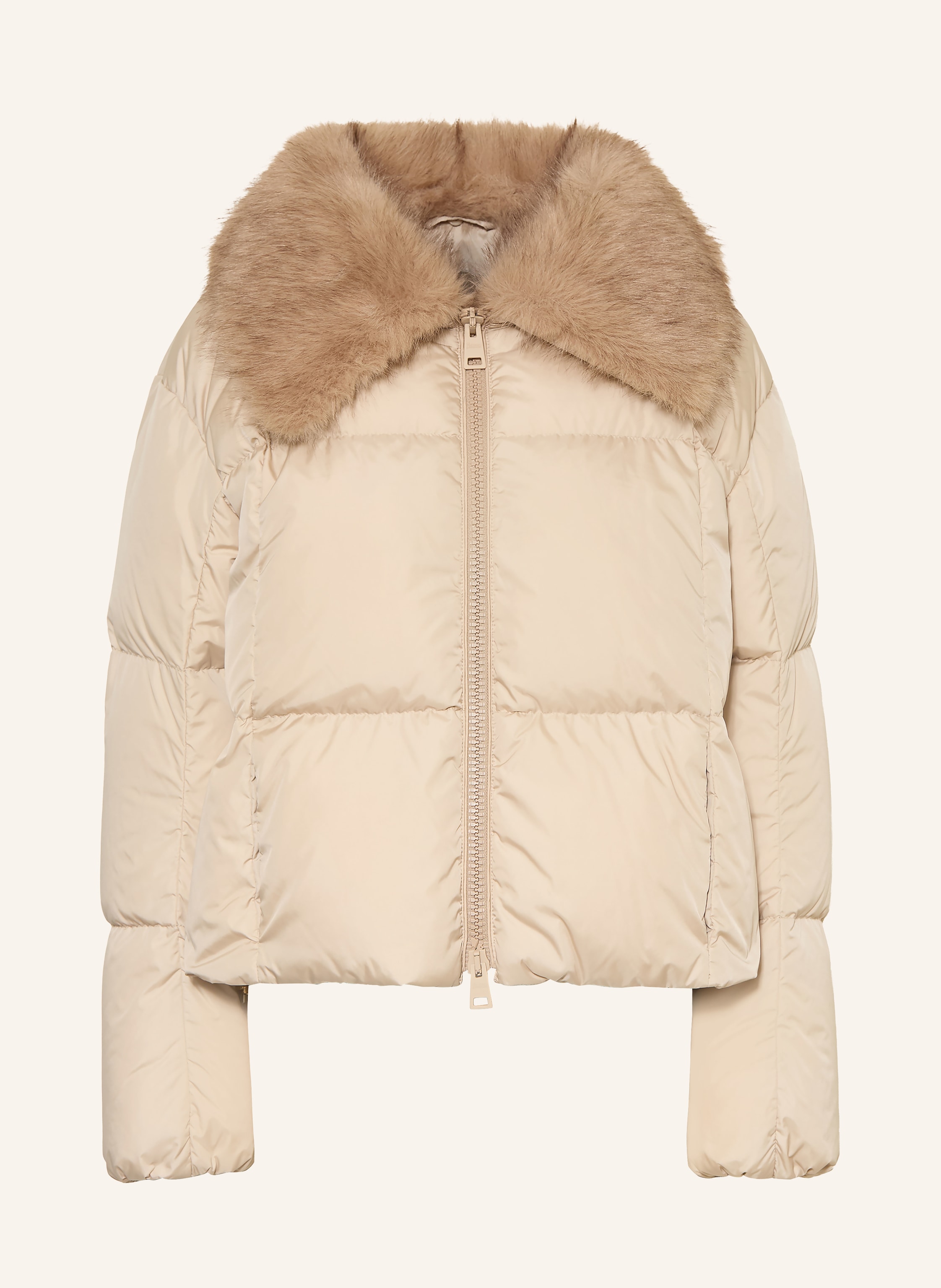 HERNO Daunenjacke mit abnehmbarem Kunstfell