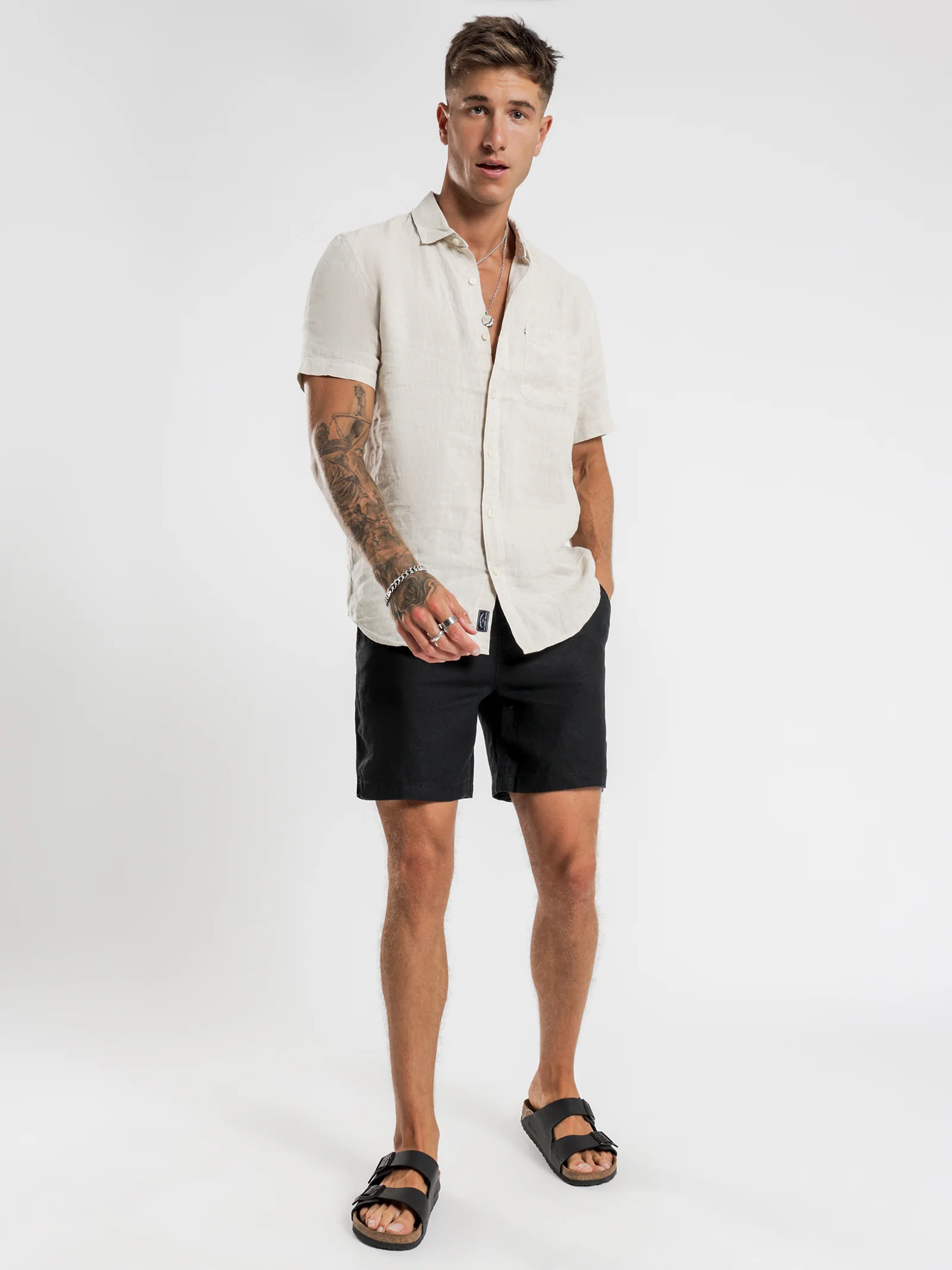 Riviera Linen Shorts