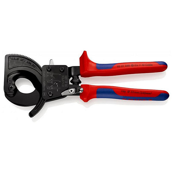 Coupe-câbles à cliquet 250mm - KNIPEX - 95 31 250