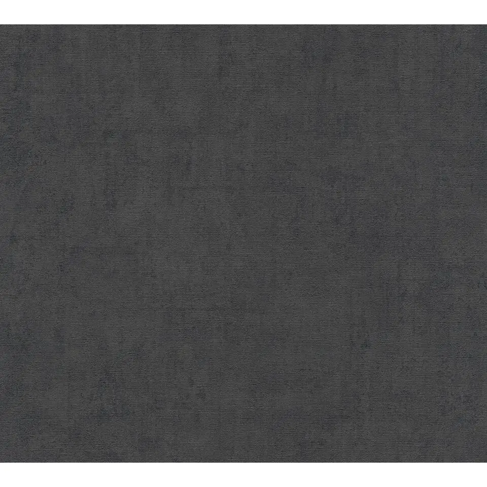 A.S. Cr&eacute;ation behang betonlook zwart - 53 cm x 10.05 m