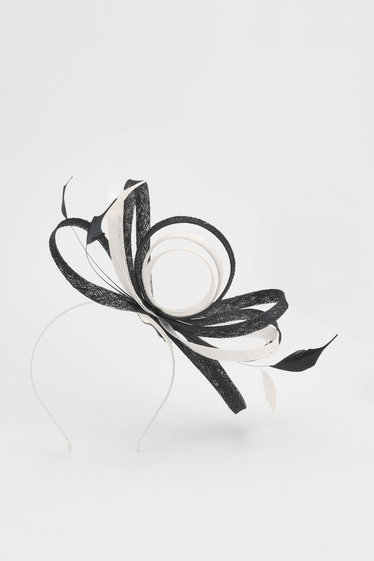 KarenMillen Twist Detail Headband Fascinator