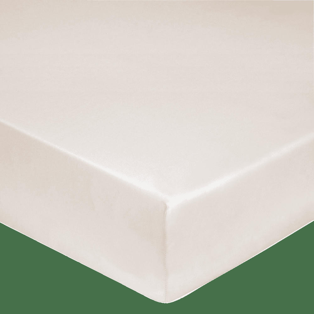 FLANDRES - Drap housse en coton lin lavé blanc 140 x 190 cm