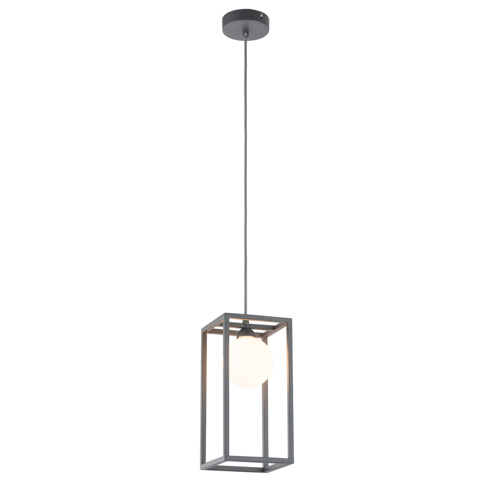 Lampa wisząca szaro-biała Daisy 1xG9x4W wym: 120x14x14 cm Italux