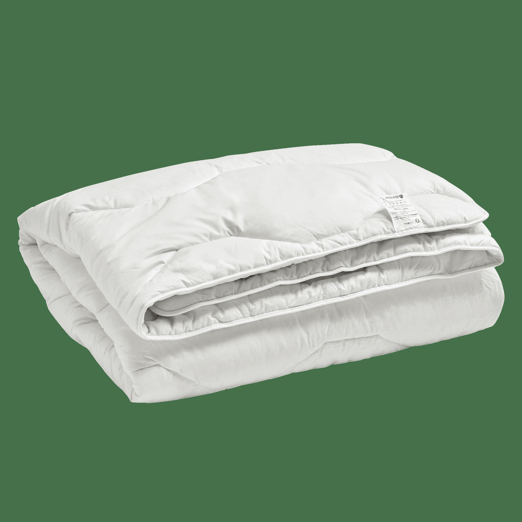 GAELLE - Couette en coton Anti acarien 140 x 200 cm