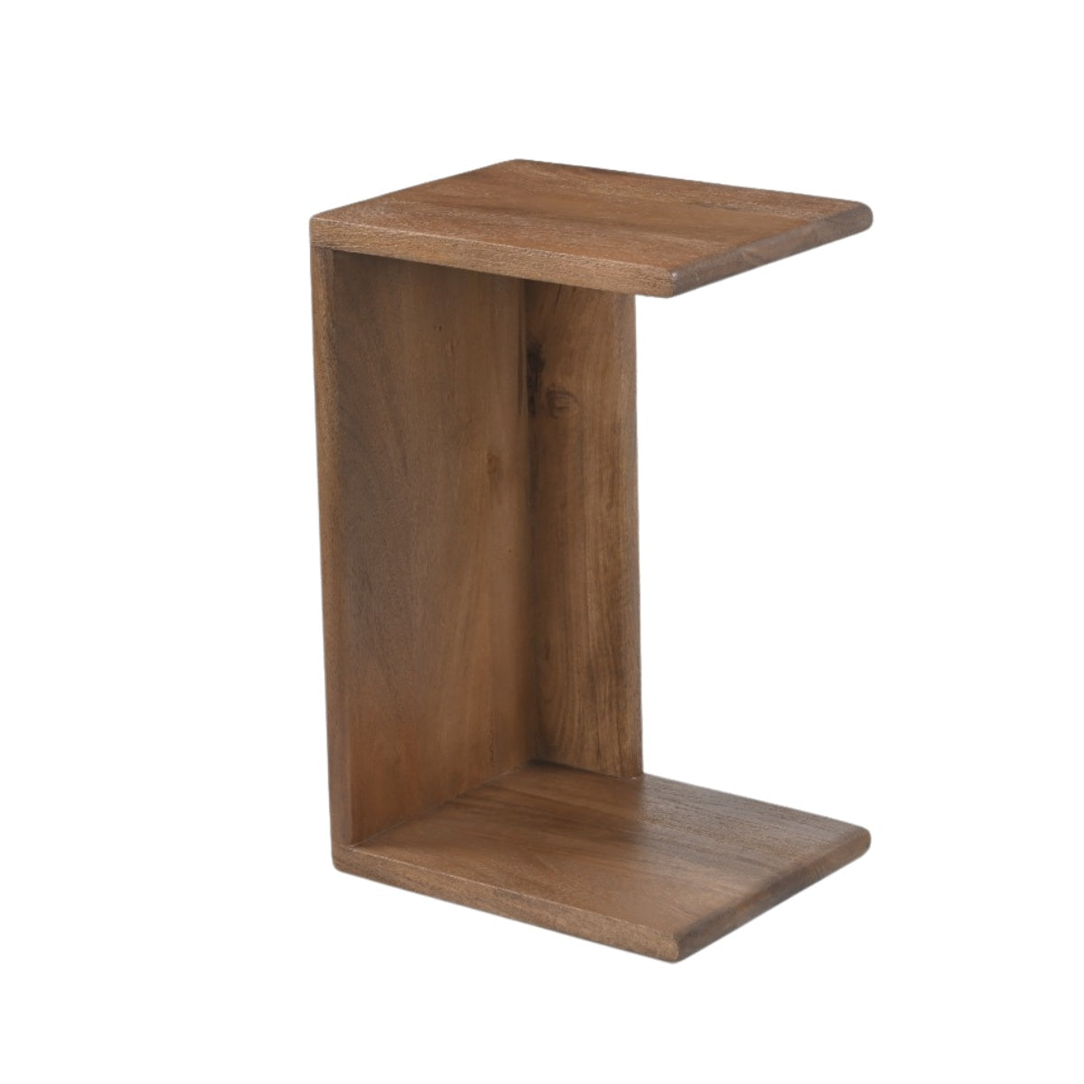 Giga Meubel Bijzettafel Nila - Donkerbruin Hout - 36x28x56cm