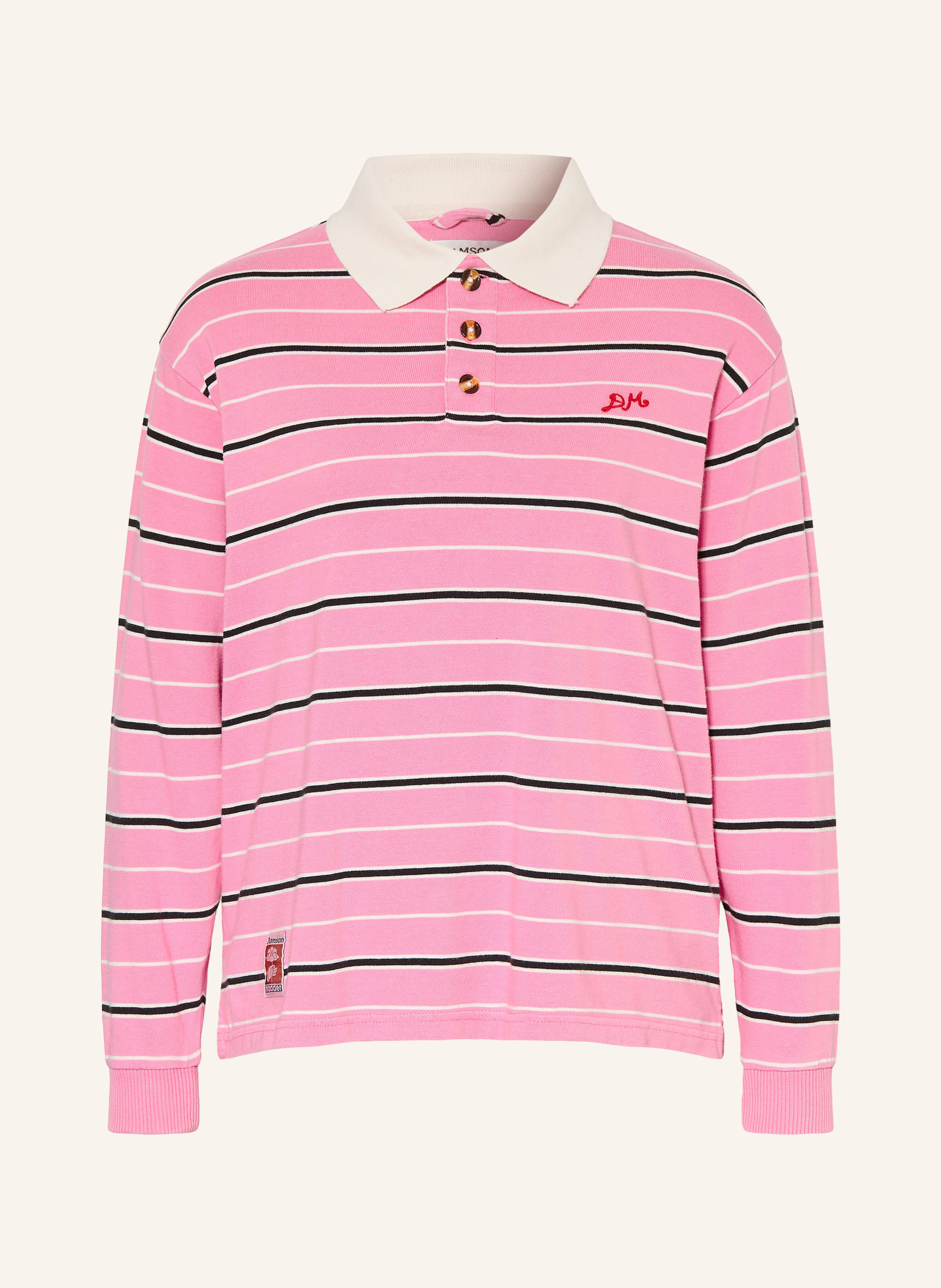 DAMSON MADDER. Strick-Poloshirt REMIE