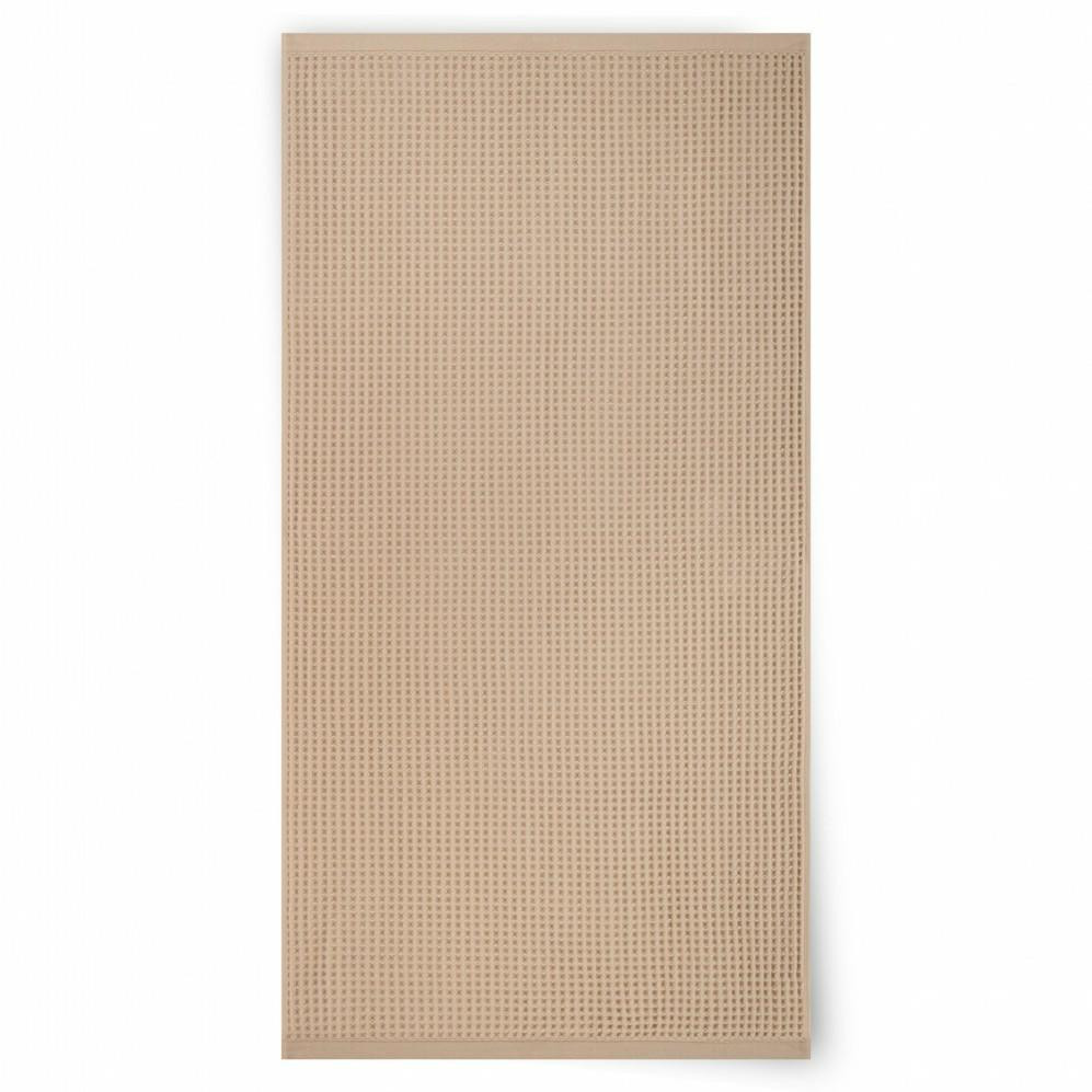 Ręcznik Natural 70x140 beżowy wafel 315g/m2 bawełna egipska
