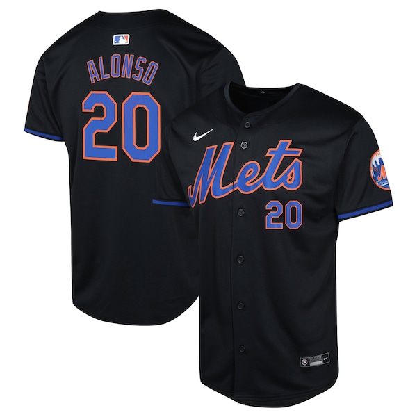 Pete Alonso New York Mets Nike Youth Alternate Limited Player Jersey - Black