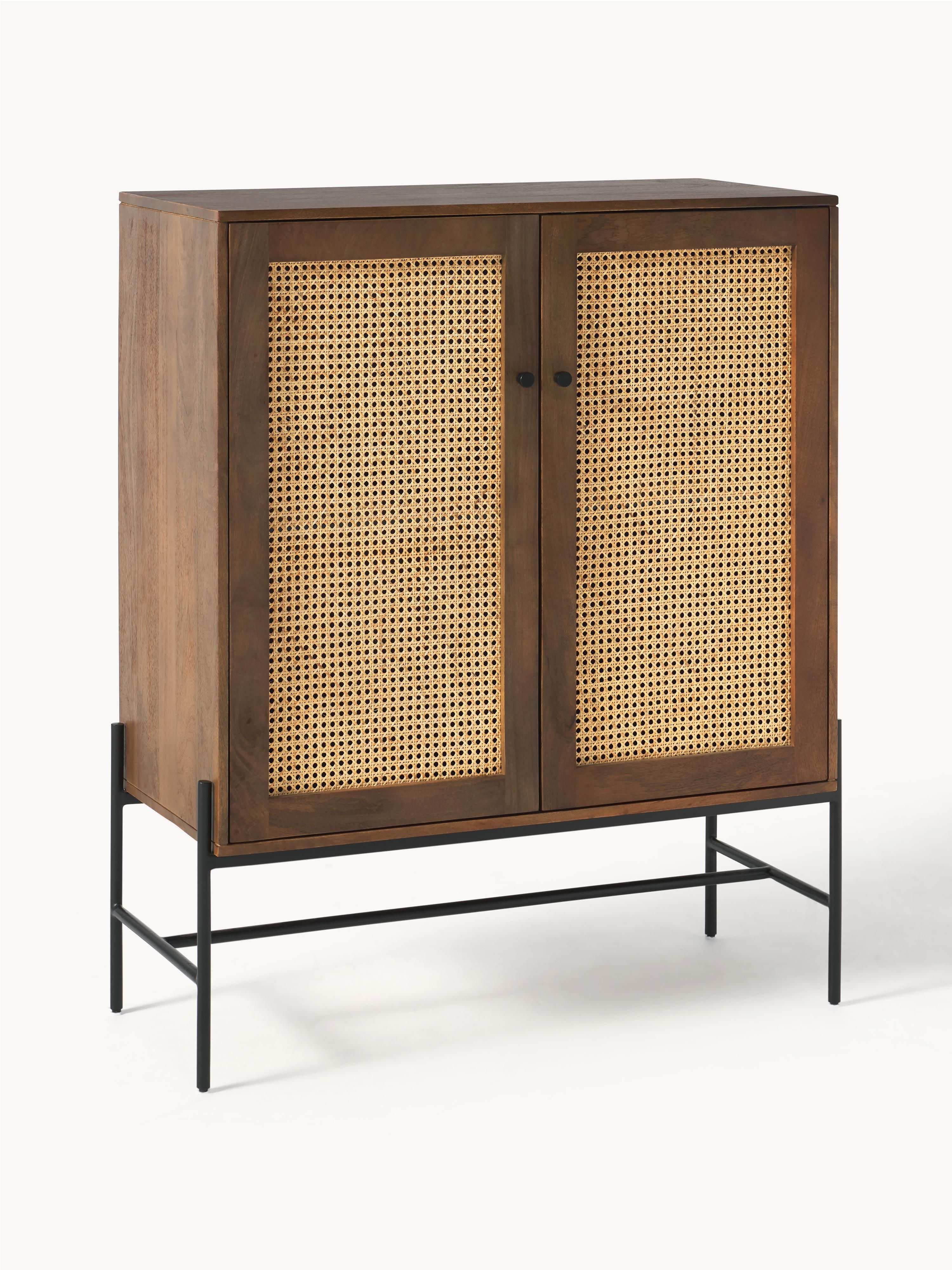 Highboard Vienna mit Wiener Geflecht