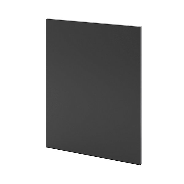 Côté de remplacement bas droit Goodhome Artemisia gris H. 72 cm x l. 57 cm x Ep. 18 mm