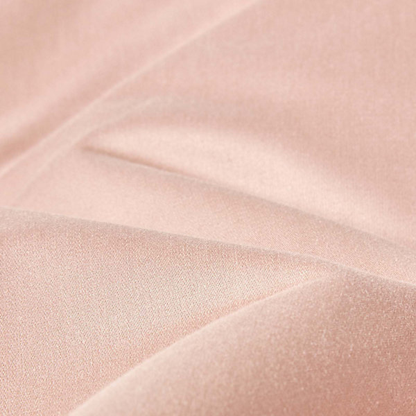 Drap plat en satin de coton égyptien 1000 fils taupe, 240x275 cm - HOMESCAPES