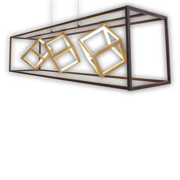 Leuchtmittel »Tripolis«, BxHxL: 20 x 120 x 100 cm, Metall/Kunststoff