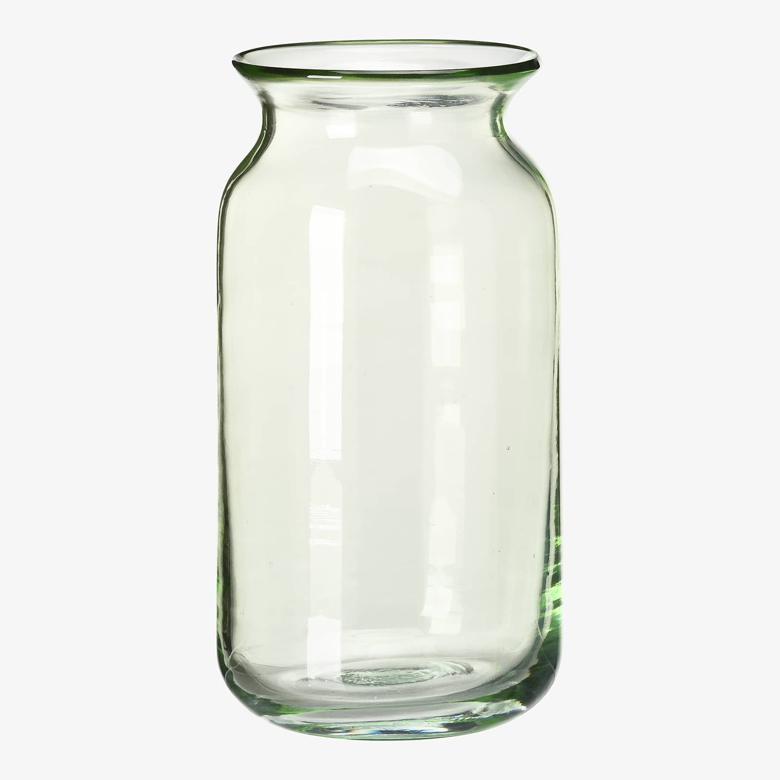 Vase Farmi Grün, ⌀ 10 cm, H 195 mm