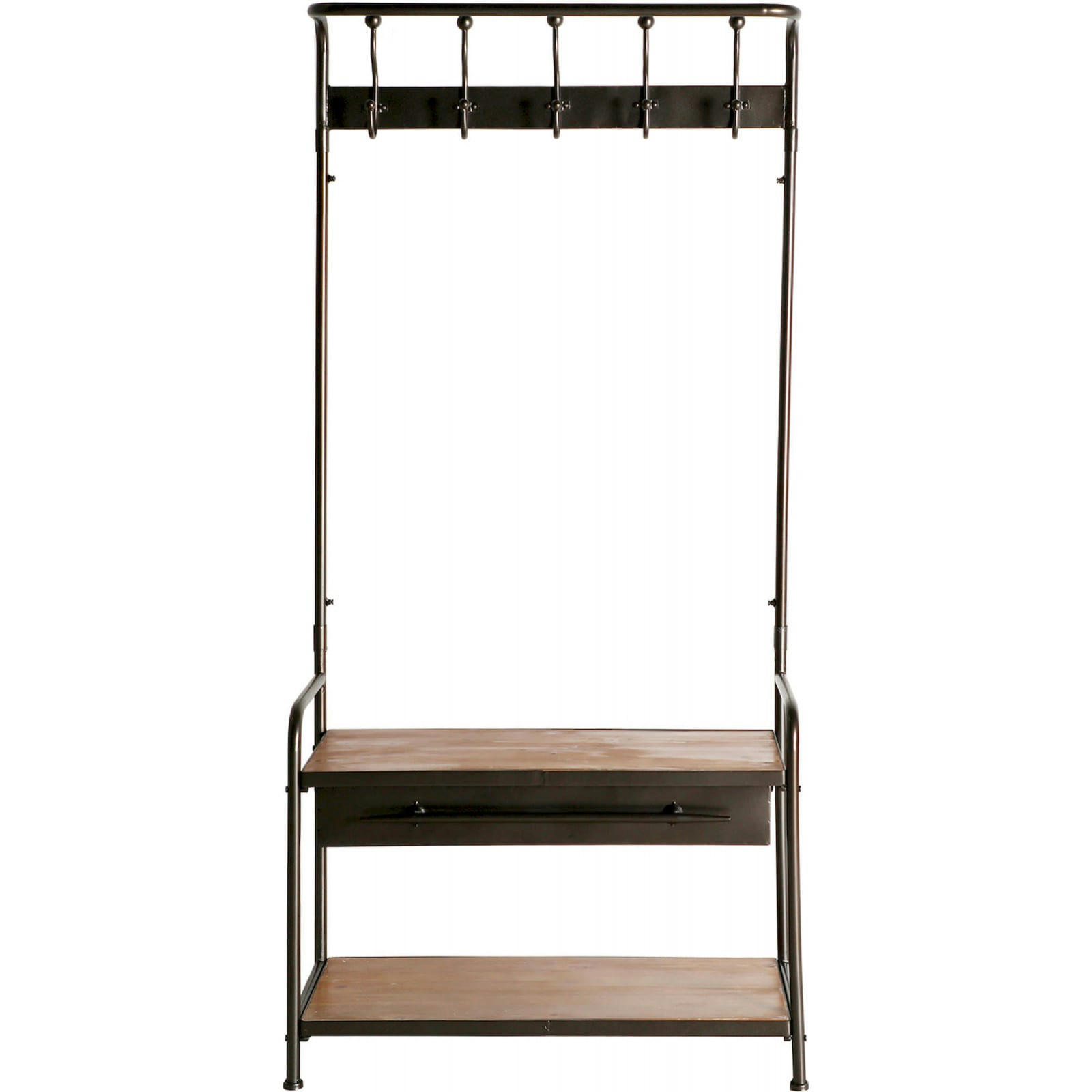 RAICH - Porte-manteaux Fer Gris