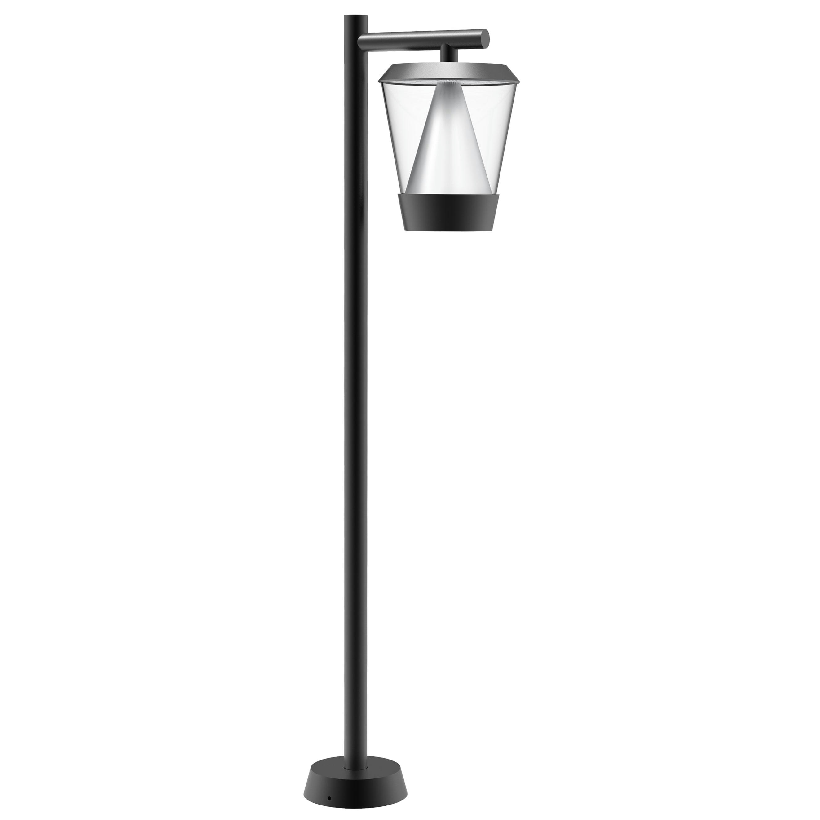 ISSOUDUN - Potelet en aluminium noir