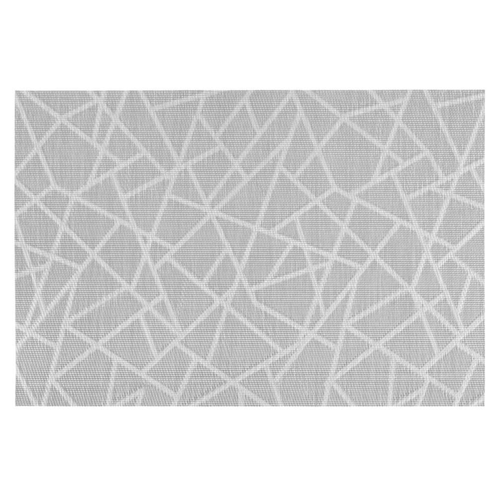 Individual de mesa cinzento CRAQUELE