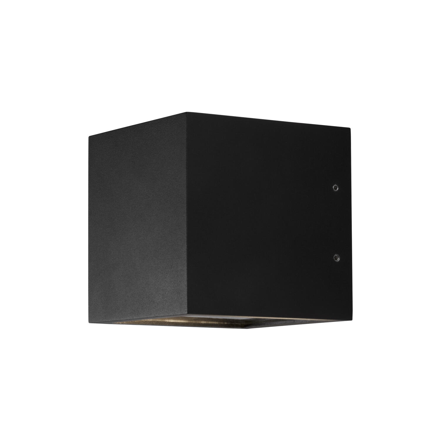 CUBE Up/Down v&aelig;glampe, sort