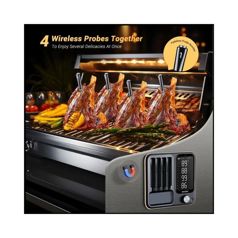 Grill-& Fleischthermometer INT-14-BW