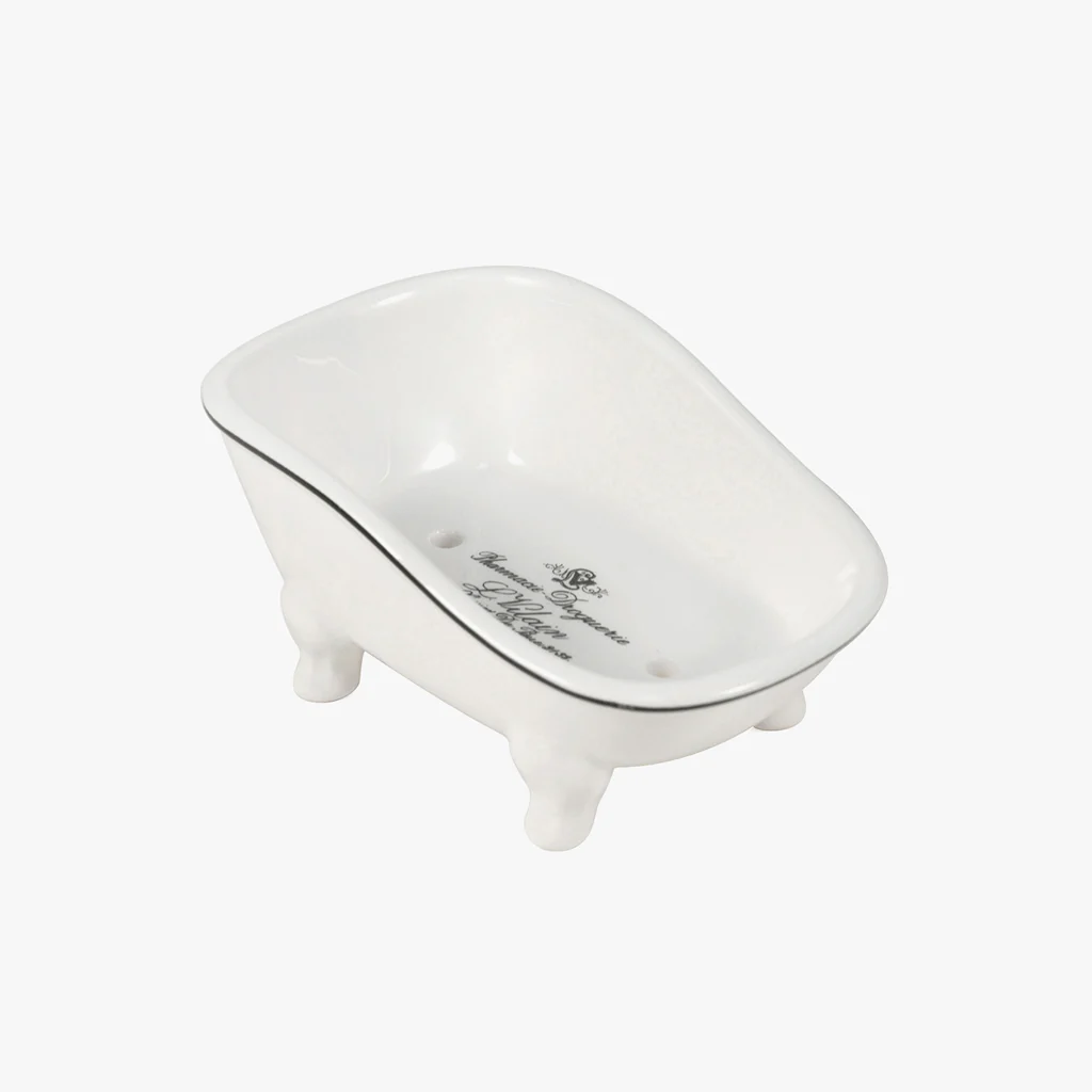 Saboneteira Banheira em Cerâmica SAINT VILAN