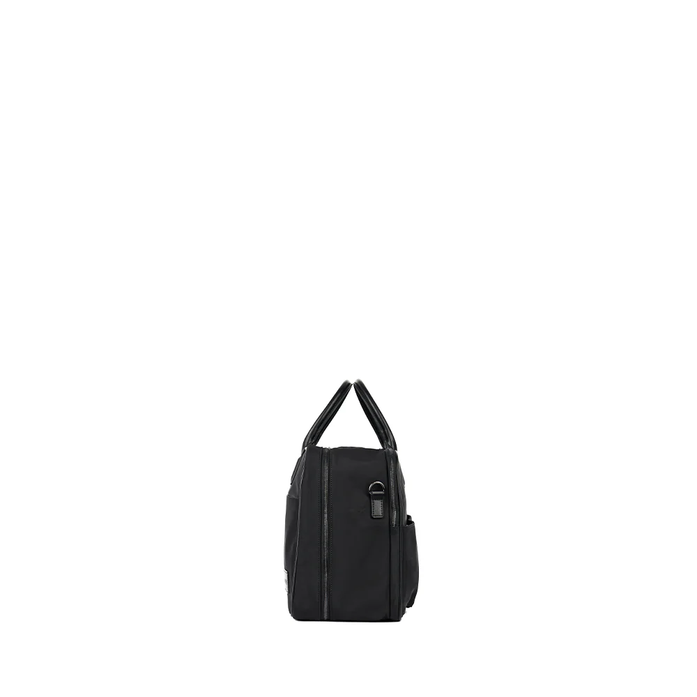 The Amalfi – Black Small Nylon Travel Bag