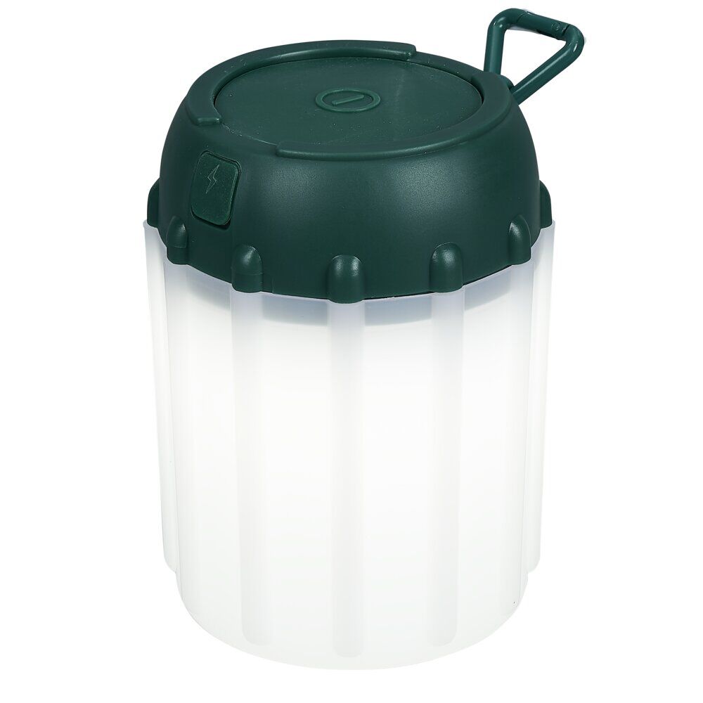 Lampe camping solaire Gary à poser ou suspendre Ø9xH14cm