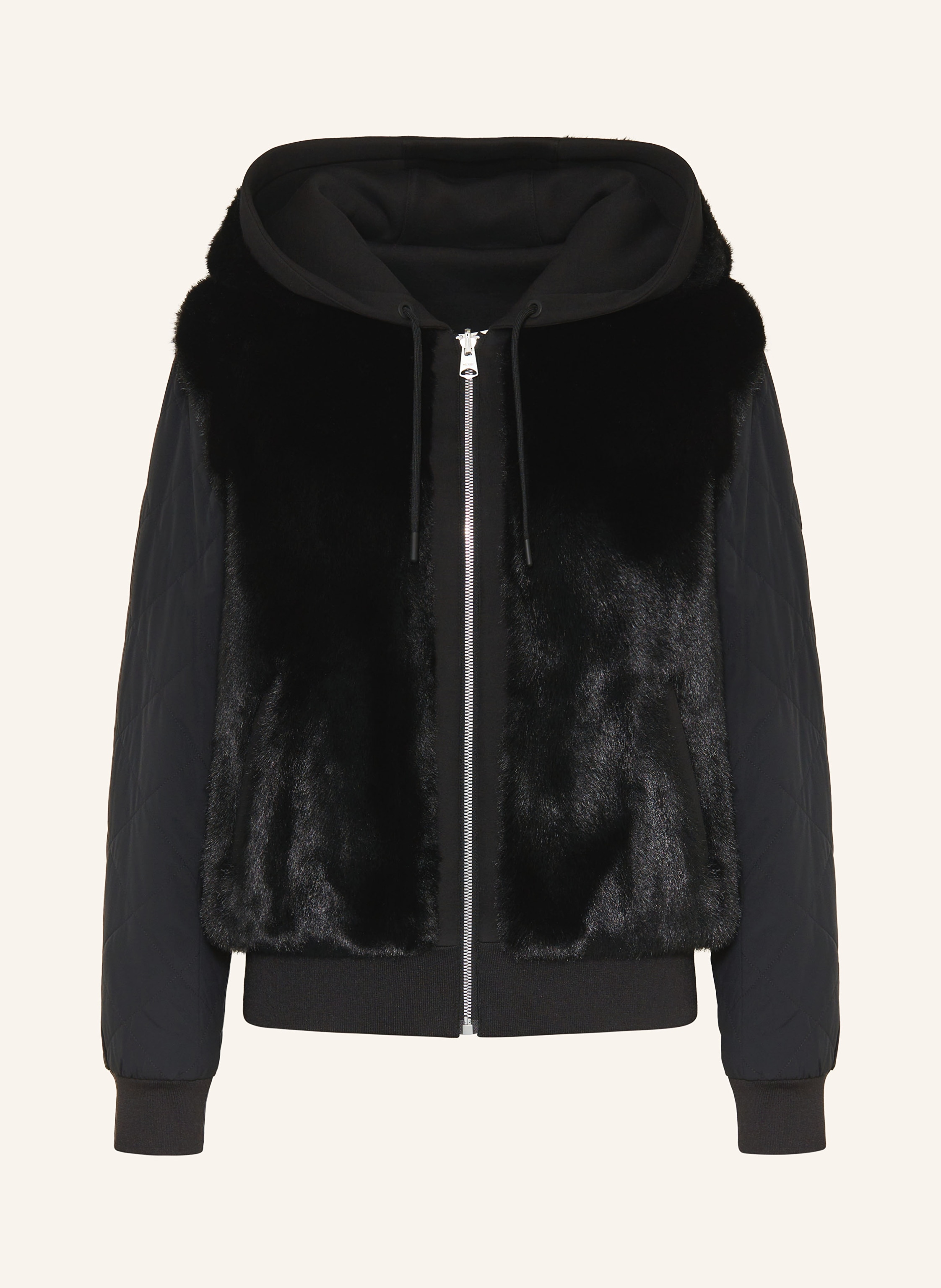 Mackage Sweatjacke zum Wenden mit Kunstfell