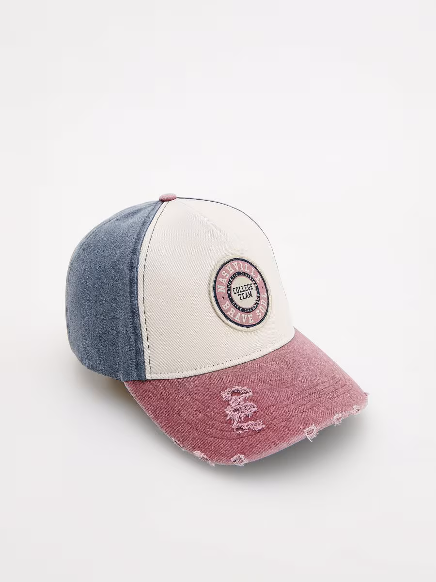 Baseball Cap With Patch