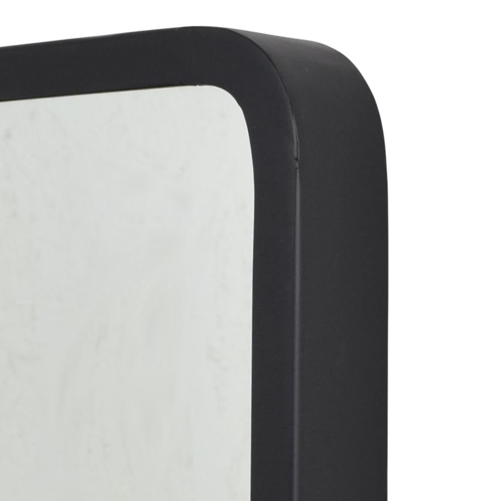 LOFT42 Mirror Spiegel Vierkant Zwart - Industrieel - Metaal - 42x42