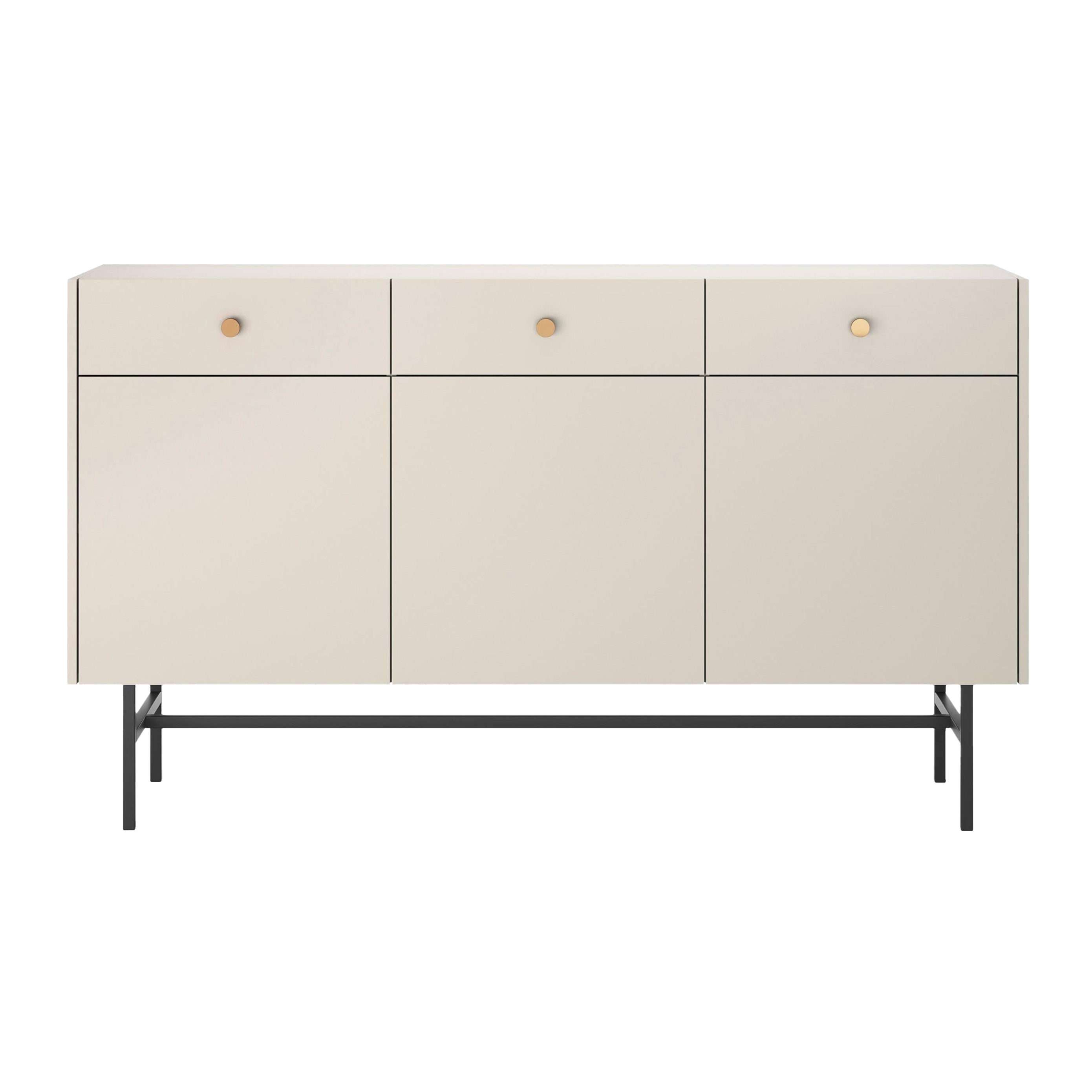by fonQ Scandiva Dressoir 3-deurs - Greige