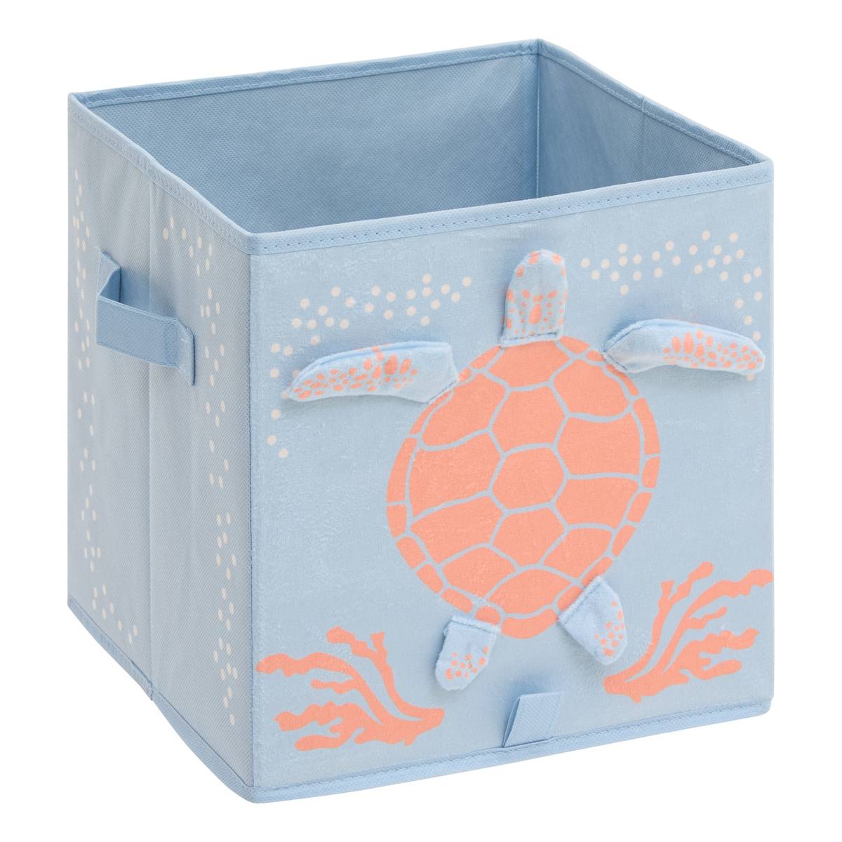 Children's Storage Basket "Orta" Blue, 29x29 cm