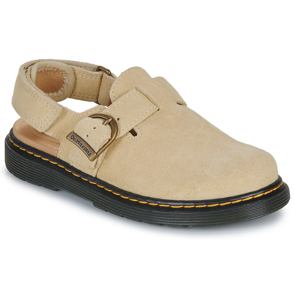 Dr. Martens - Jorgie J Light Tan Bronx Suede - Beige