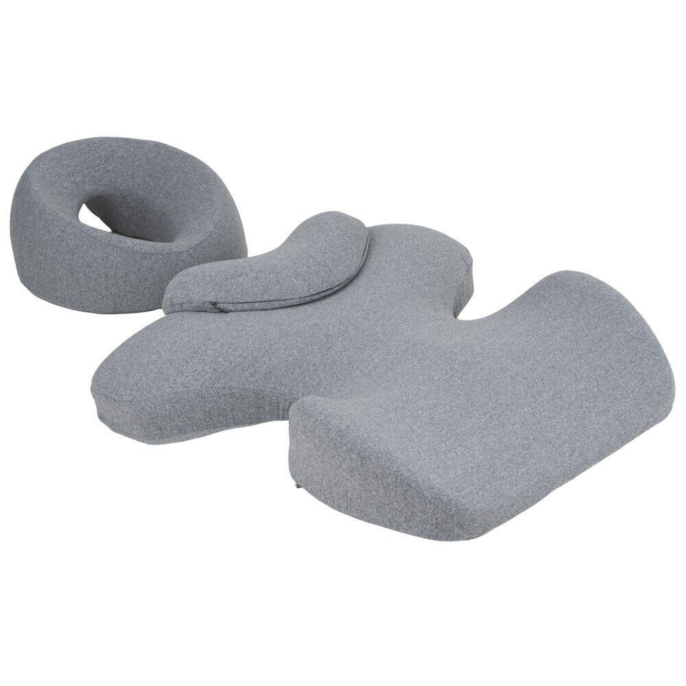 Coussin de massage ergonomique mémoire de forme 3 pièces